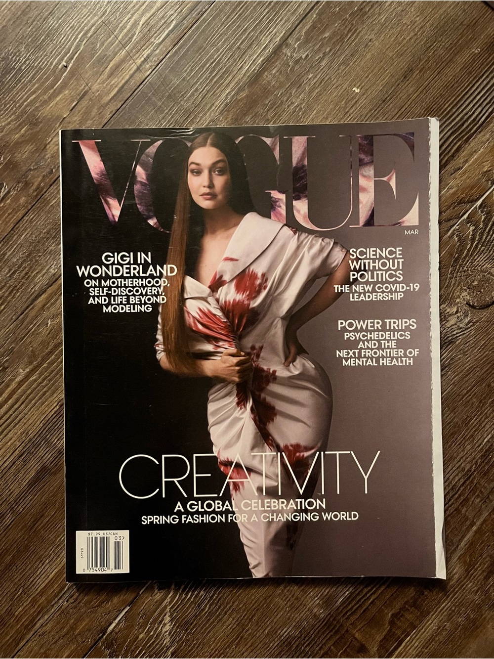 Vogue March 2021 Magazine — Featuring Gigi Hadid